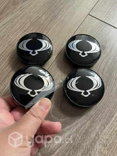 Tapas centro de llanta auto ssangyong (60 mm)