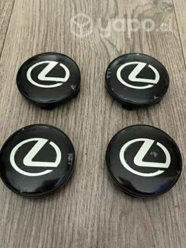 Tapas centro de llanta auto Lexus 60 mm