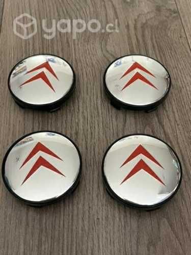 Tapas centro de llanta auto citroen 60 mm