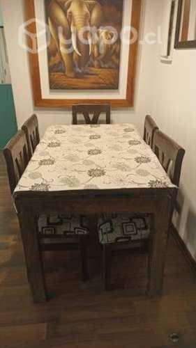 Comedor Madera 6 cuerpos