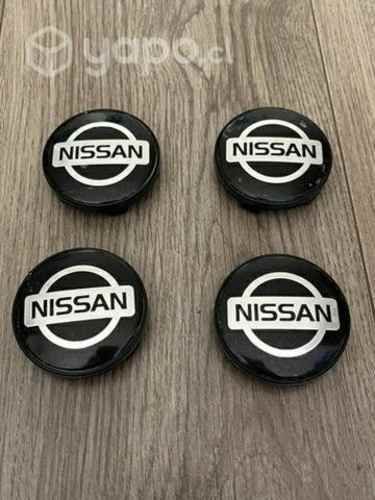 Tapas centro de llanta auto Nissan 60 mm