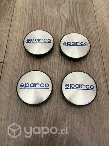 Tapas centro de llanta auto universal Sparco 60 mm