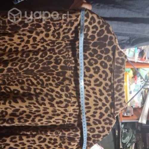 Abrigo Zara Animal print