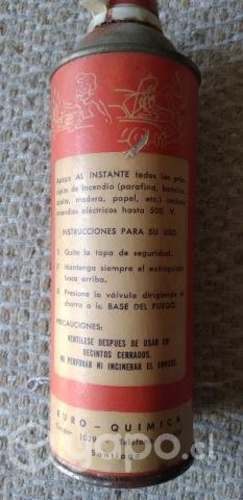 Extintor Extinguidor Flex antiguo