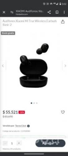 audífonos inalámbricos Xiaomi mi true wirele