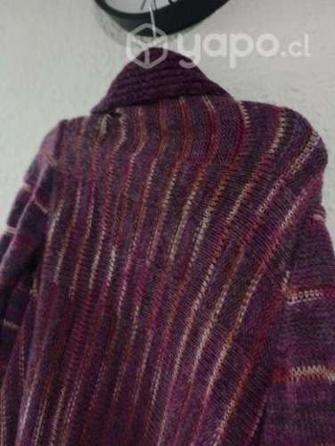 Chaleco de lana largo.