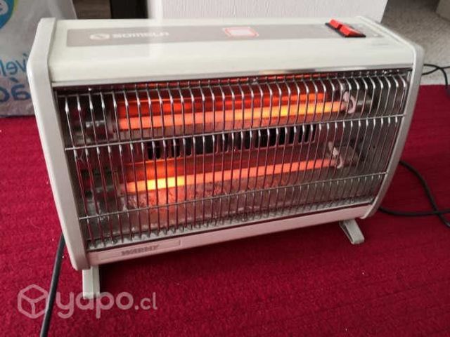 Estufa eléctrica cuarzo marca SOMELA