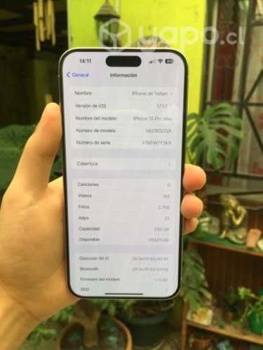 IPhone 15 Pro Max 256gb