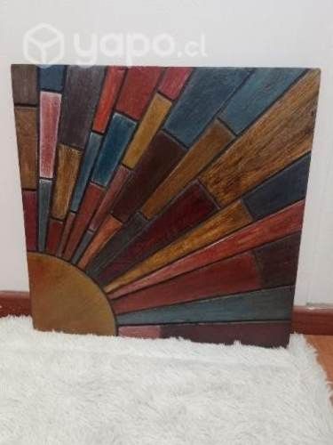 Cuadros decorativos en madera