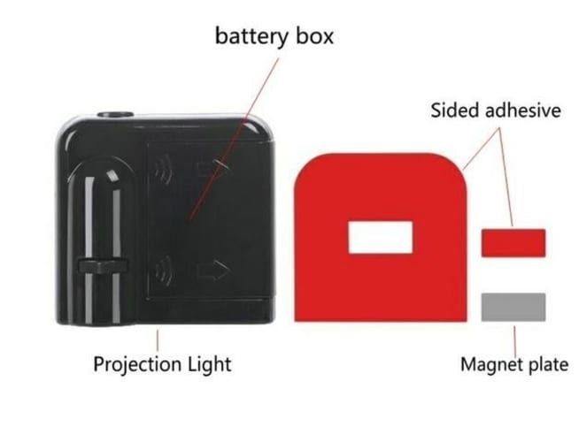 Luces de cortesía auto Sparco (x4)