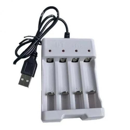Cargador De Pilas Aa Aaa Usb Para 4 Pilas