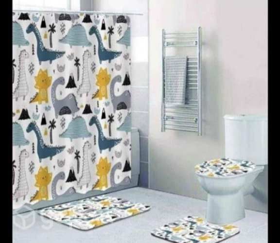 Set de baño con cortina