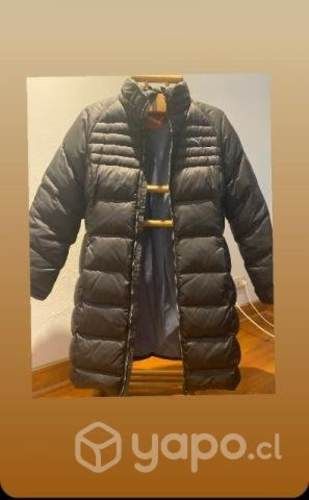 Parka negra larga marca PUMA