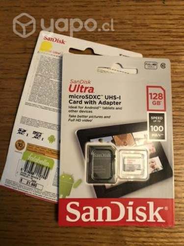 Memoria SD Sandisk 128GB (2x30mil)