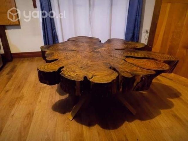 Mesa de centro rústica madera Nativa