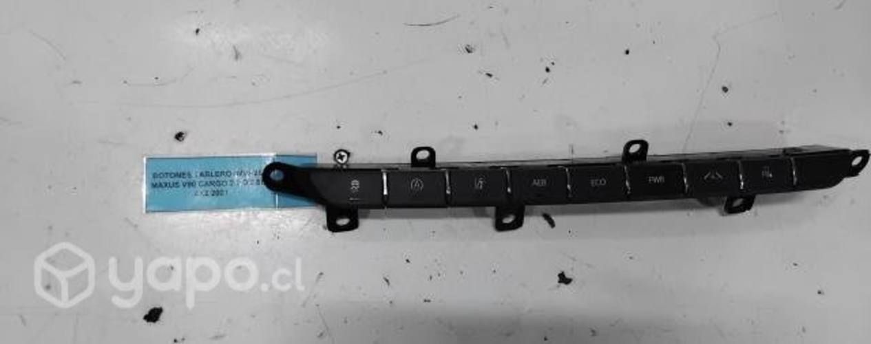 Botones Tablero (MVB262) Maxus V90 Cargo 2.0 Dies
