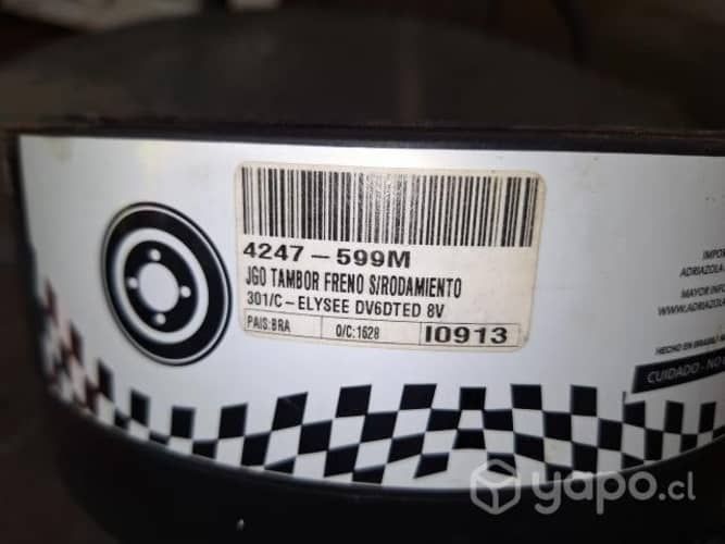 Tambores de freno 208