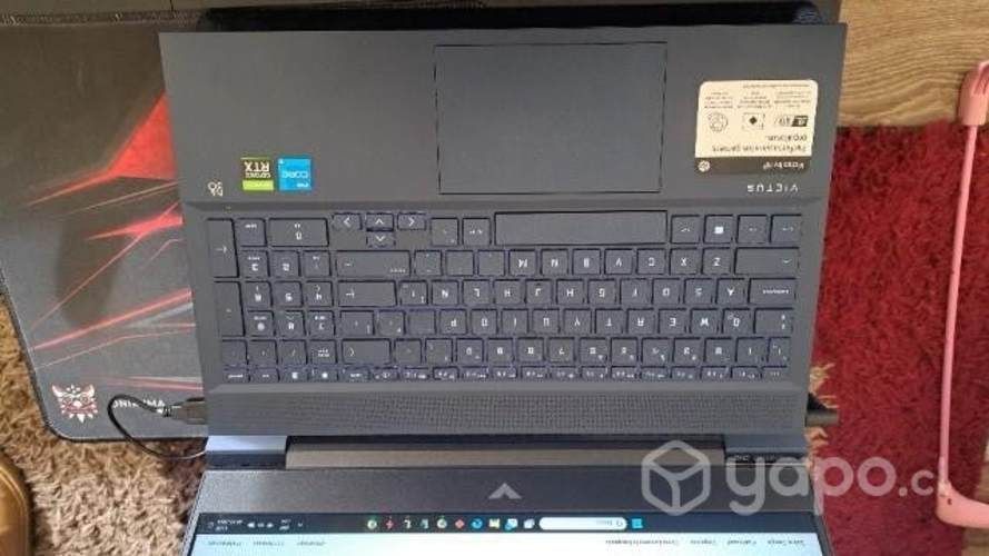 Notebook gamer hp victus 1 mes de uso + boleta + c