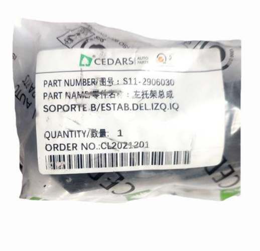 Soporte Barra Tensora Izq. Chery 0.8 - 1.1 IQ | ORIGINAL