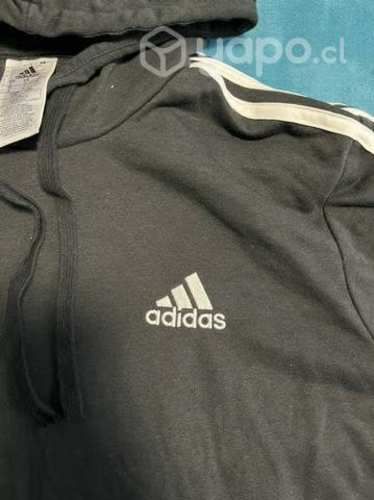 Poleron negro adidas talla L
