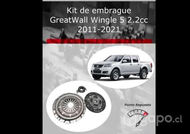 Kit de embrague Wingle 5, 2200cc de 2011 al 2021