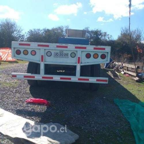 Tracto Camión y rampla ( equipo completo)