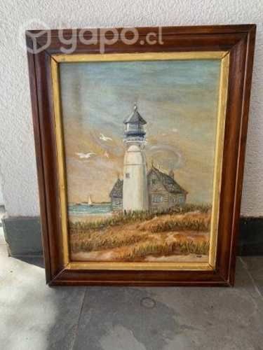 Oleos cuadros pinturas, metros Tobalaba y Colón