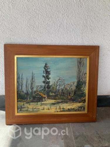 Oleos cuadros pinturas, metros Tobalaba y Colón