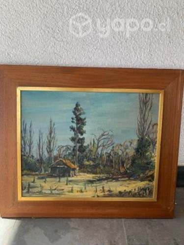 Oleos cuadros pinturas, metros Tobalaba y Colón