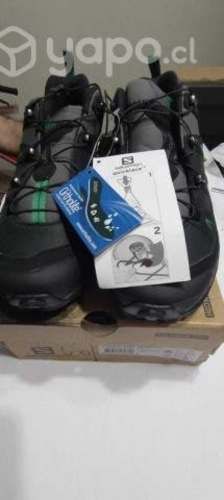 Zapatilla Salomon Ultra LTR Negras con verde