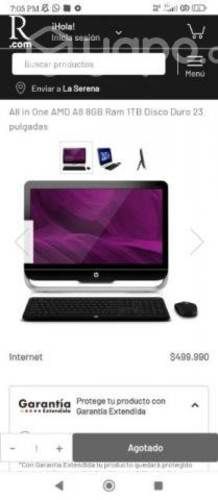 Computador HP ALL IN ONE PAVILION 23