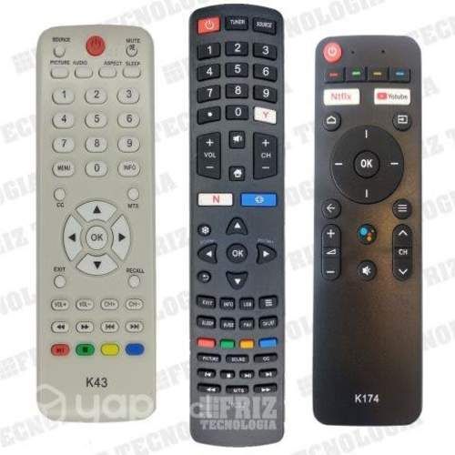 Control remoto HAIER Para TV Lcd Plasma Led Smart