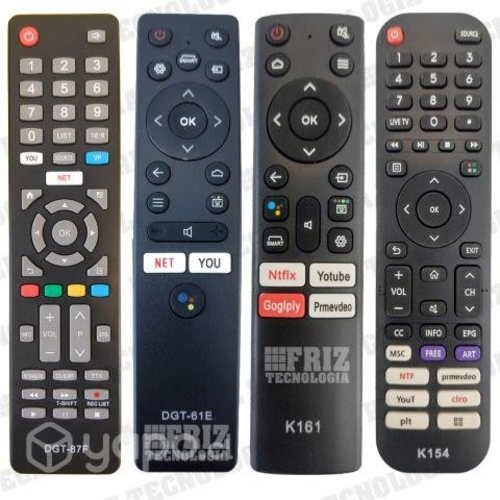 Control remoto MASTER G Para TV Lcd Plasma Led Sma