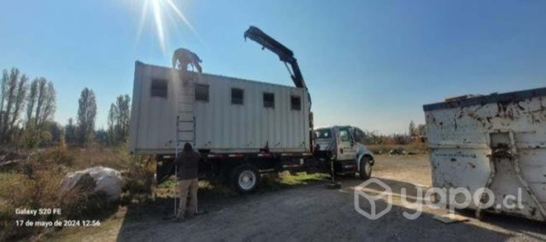 Arriendo camion pluma