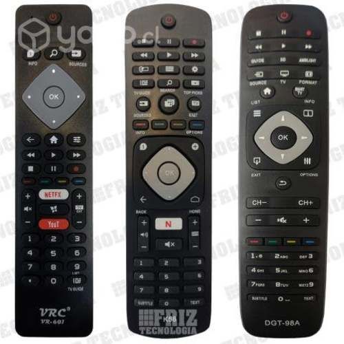 Control remoto PHILIPS Para TV Lcd Plasma Led Smar