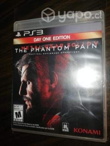 Metal gear solid 5 the phantom pain. ps3.