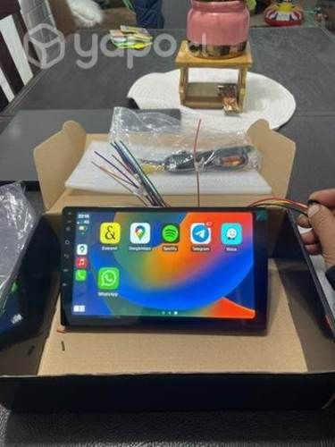 Radio car play y Android auto 9 pulgadas
