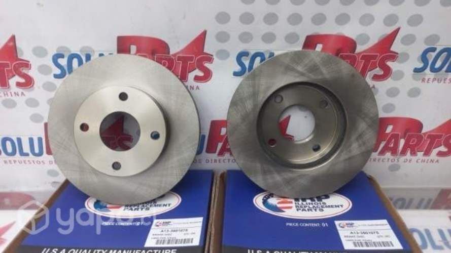 Disco de freno delantero x par para chery fulwin