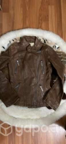 Chaqueta cuero michael kors