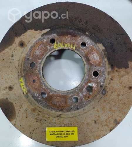 Tambor Freno (MVA107) Mazda BT50 Tailandesa 2.5 ME