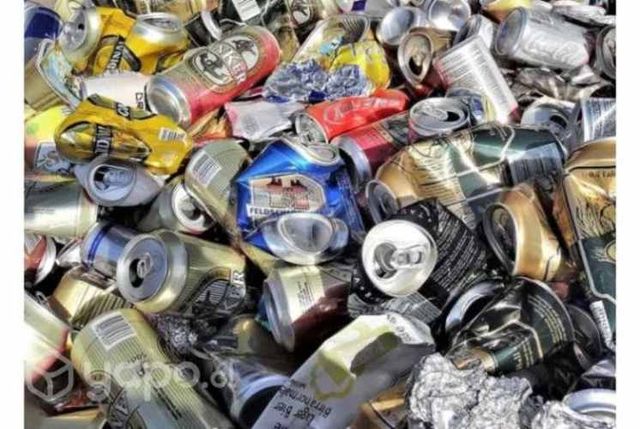 Reciclo Latas bebidas,aluminio perfil,cobre, etc