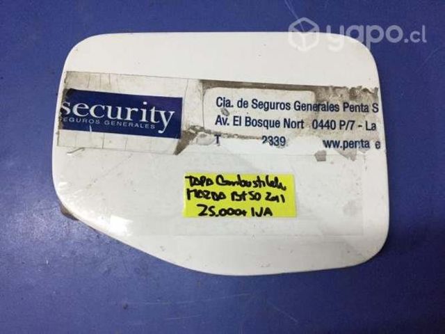 Tapa combustible exterior Ford Ranger 2007 - 2012