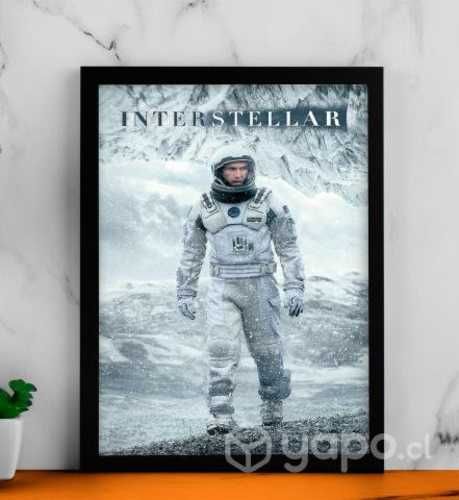 Cuadro Póster Decorativo "Interestelar" 34x45 cm