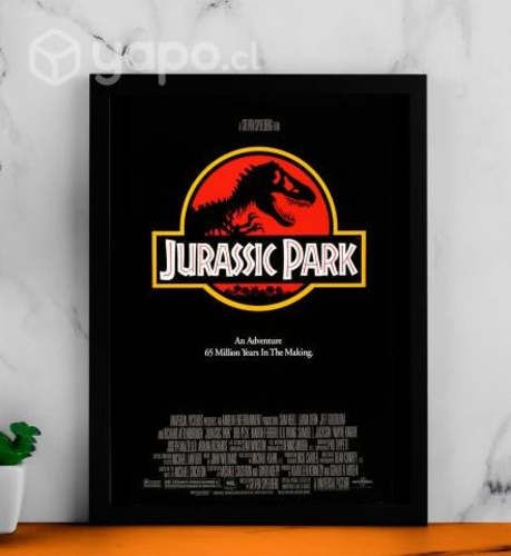 2 Cuadros Póster Decorativo Jurassic Park - World