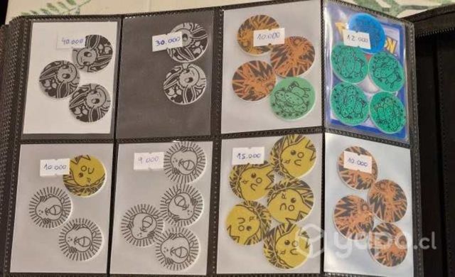 Monedas Pokemon Vintage