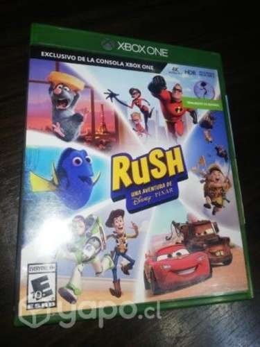 Rush. una aventura de disney pixar. xbox one.