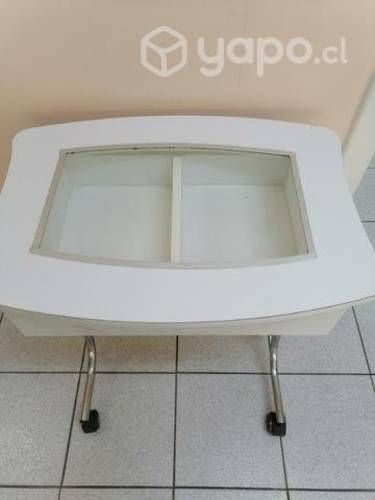 Mesa de manicure de 59/42 cm y alto 74 cm
