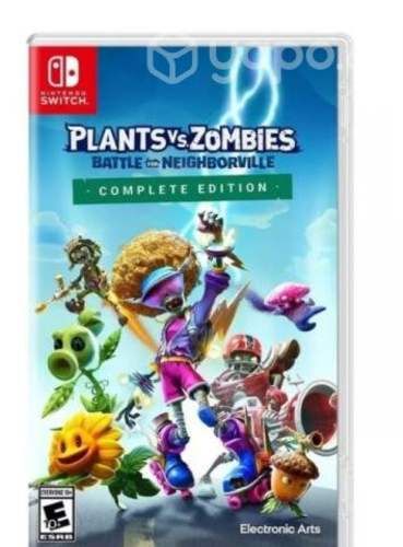 Juego plantas vs zombies nuevo sellado.