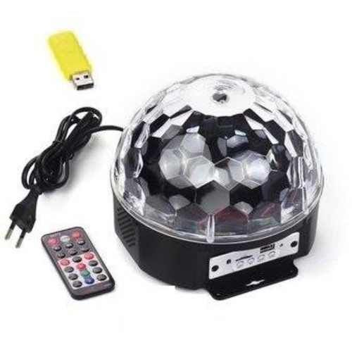 Esfera led de colores para fiestas con parlante Bl