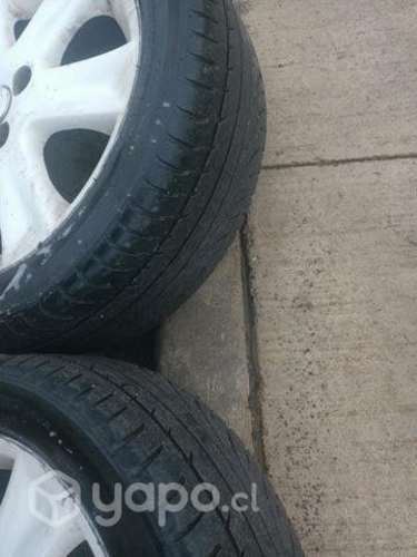 Llantas aro 16 4x100 neumas 195/50R16